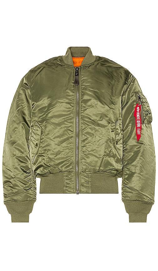 ALPHA INDUSTRIES MA-1 Bomber Jacket Size M, S, XL/1X, XS, XXL/2X. Product Image