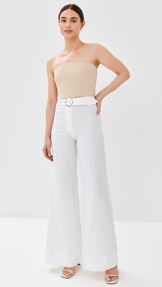 Reformation Ace Linen Pants | Shopbop Product Image