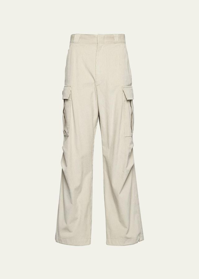 Mens Corduroy Cargo Pants Product Image