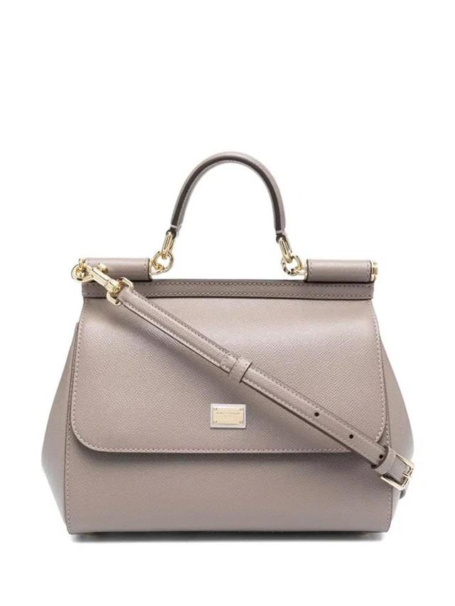 Sicily Medium Tote In Grey Product Image