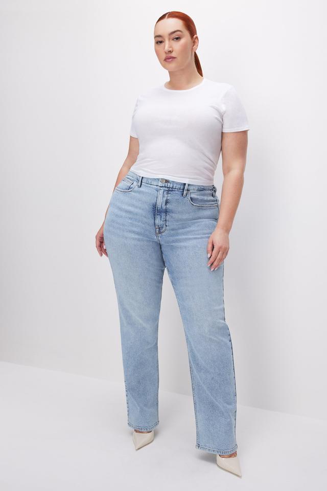 GOOD ICON STRAIGHT JEANS | INDIGO606 Product Image