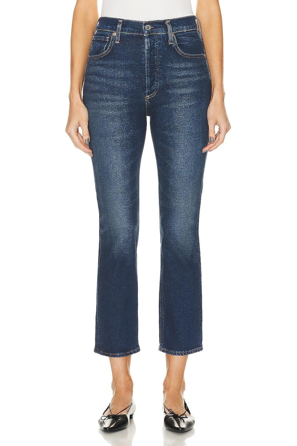 Citizens of Humanity Jolene High Rise Vintage Slim in Everdeen - Blue. Size 28 (also in 32, 34). product image