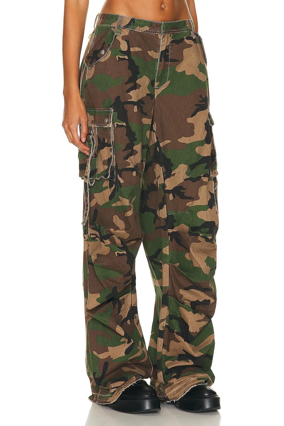 Jane Baggy Camouflage Cargo Pants Product Image