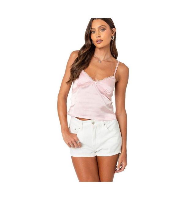 Women's Imani satin tank top Product Image