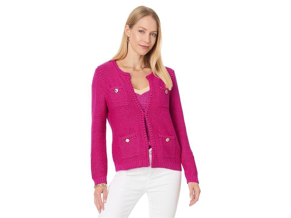 Lilly Pulitzer Kenton Cardigan (Mystique Metallic) Women's Sweater Product Image