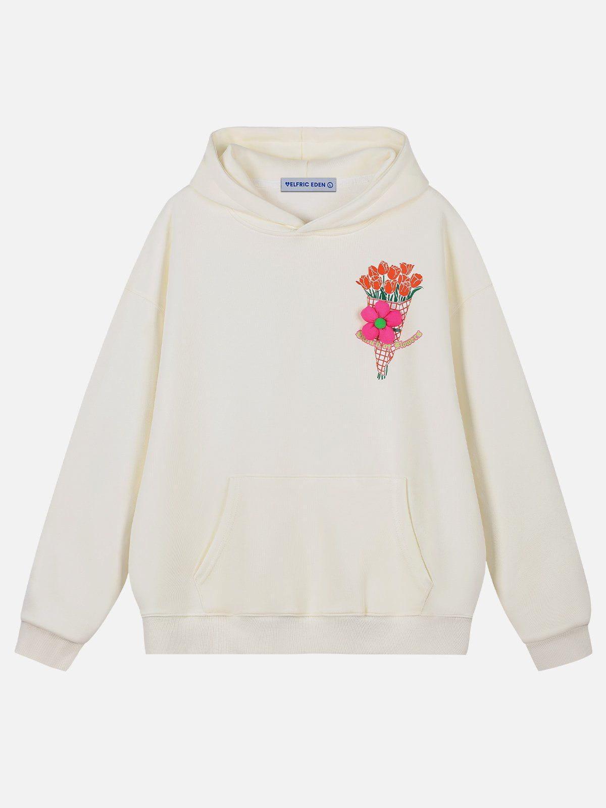 Aelfric Eden 3D Flower Hoodie Product Image