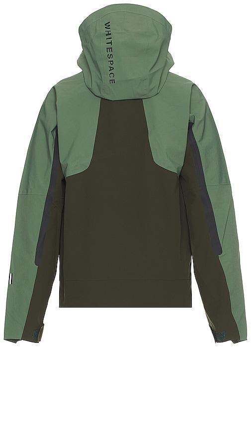 Whitespace 3l Performance Jacket Green. (also in XL/1X). Product Image