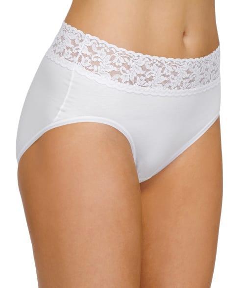 Hanky Panky Organic Cotton Plus Size Conscience French Brief 892461X Product Image