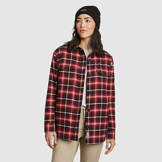 Women's Eddie's Fleece-Lined Shirt Jacket Product Image