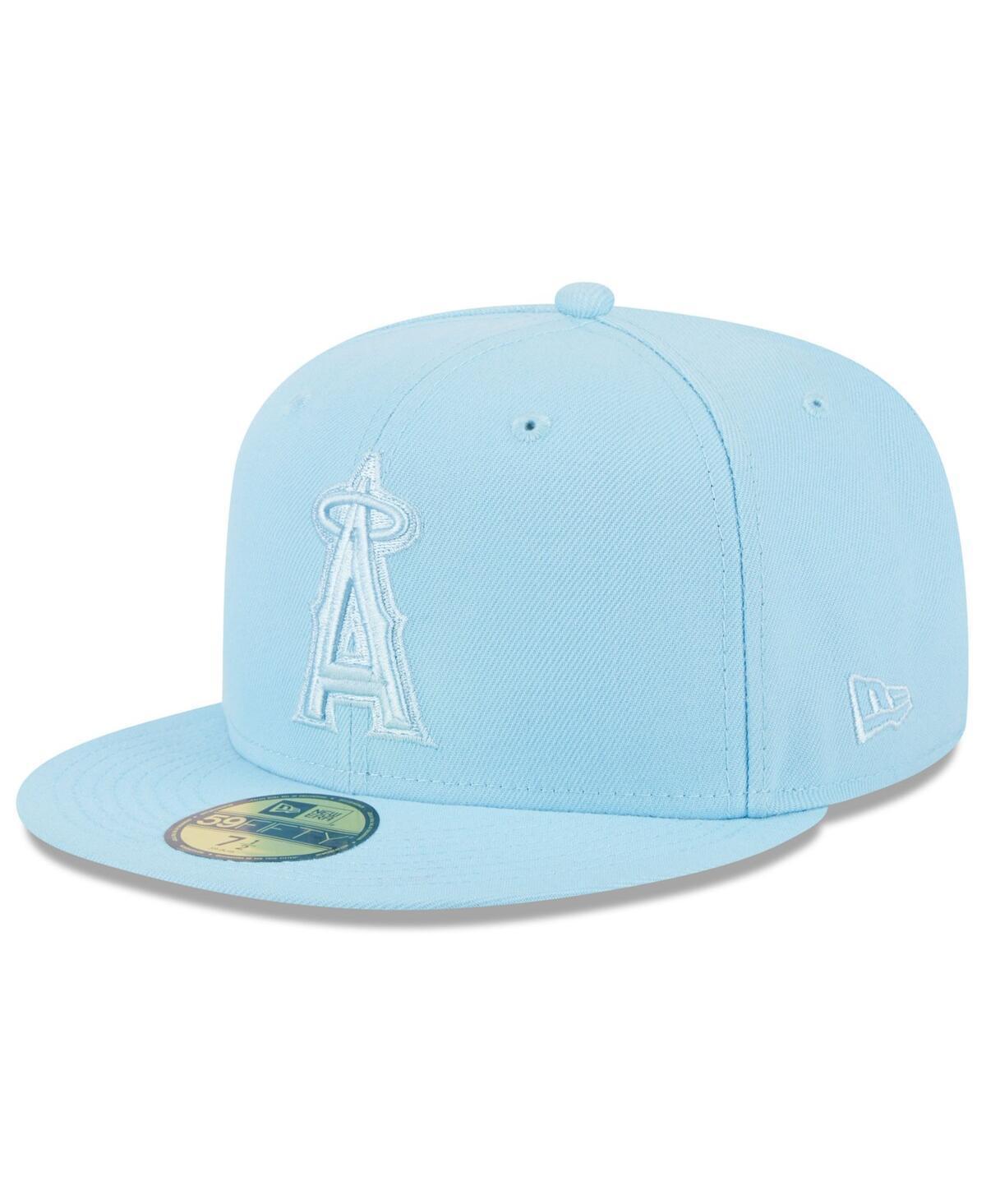 Mens New Era Light Blue Los Angeles Angels 2023 Spring Color Basic 59FIFTY Fitted Hat Product Image