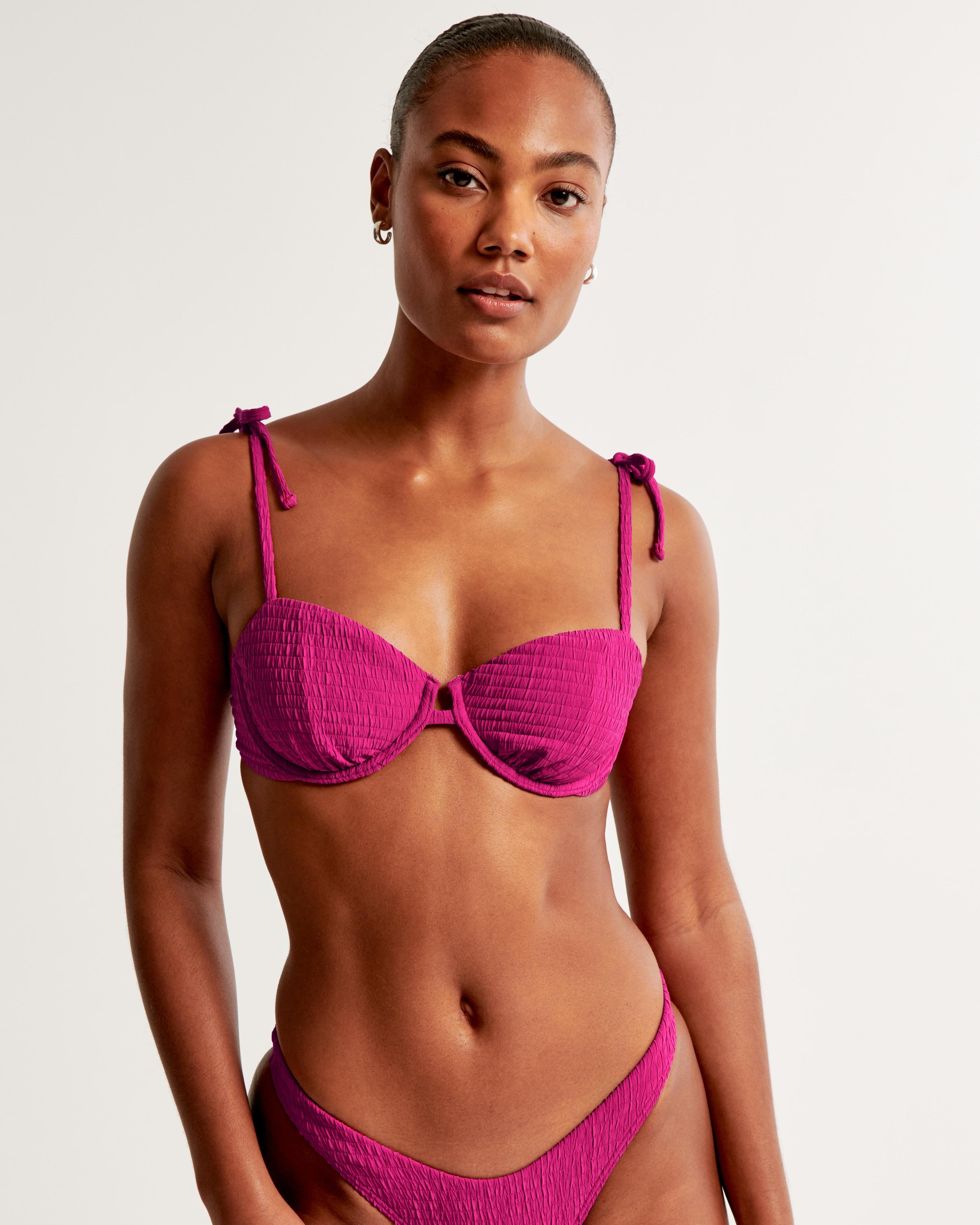 Tie-Strap Underwire Bikini Top Product Image