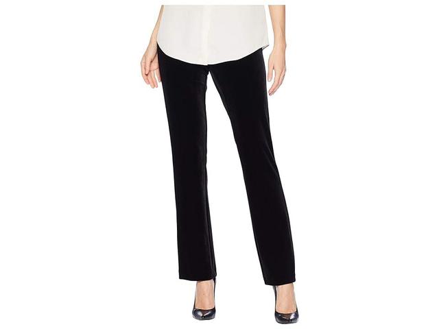 Krazy Larry Long Velvet Pull-On Pants (Black) Women's Casual Pants Product Image