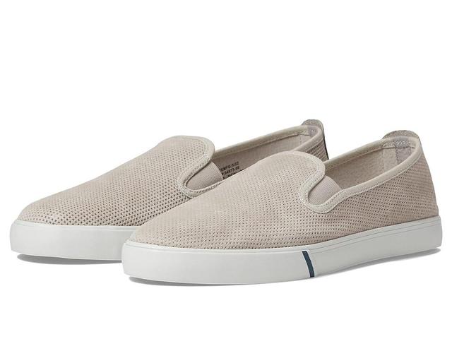 johnnie-O Stealth Suede Slip-On Sneaker (Stone) Men's Shoes Product Image