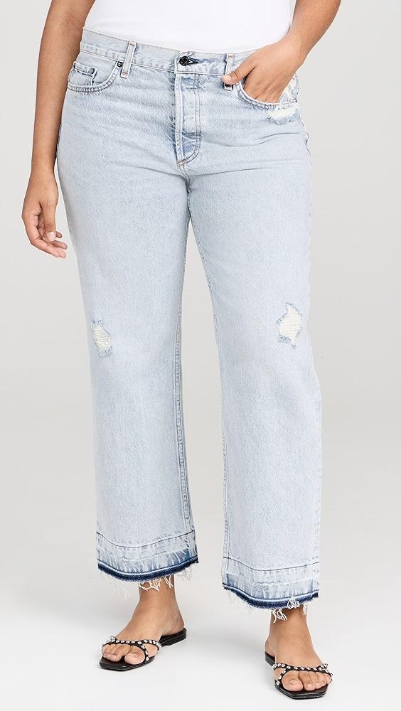 ASKK NY Low Rise Straight Jeans | Shopbop Product Image