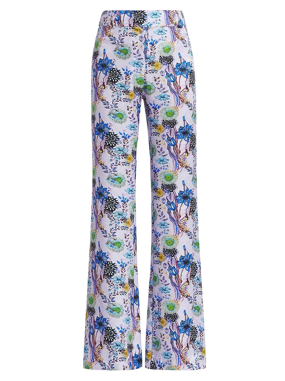 Womens Editta Printed Pants Product Image