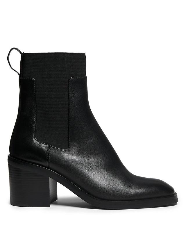 Womens Alexa 70MM Leather Chelsea Boots Product Image