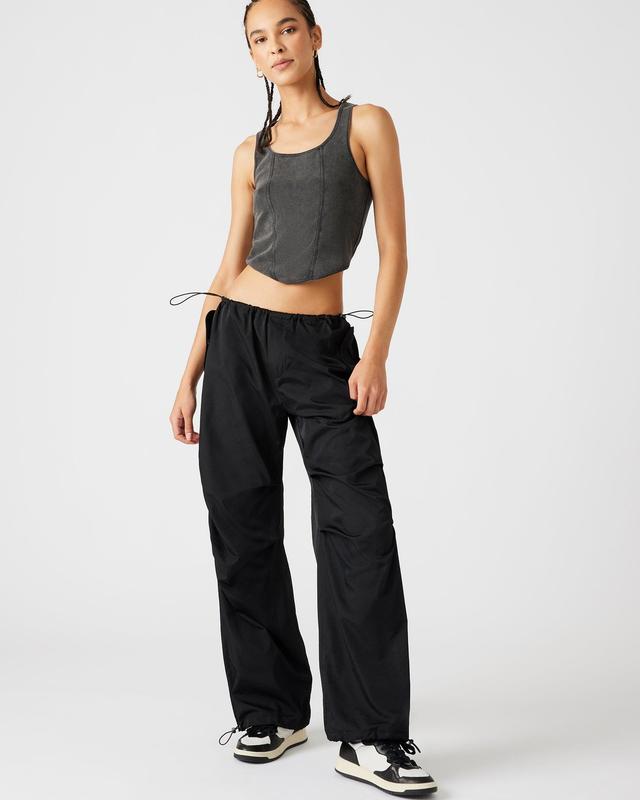 PIA PARACHUTE PANT BLACK Female Product Image