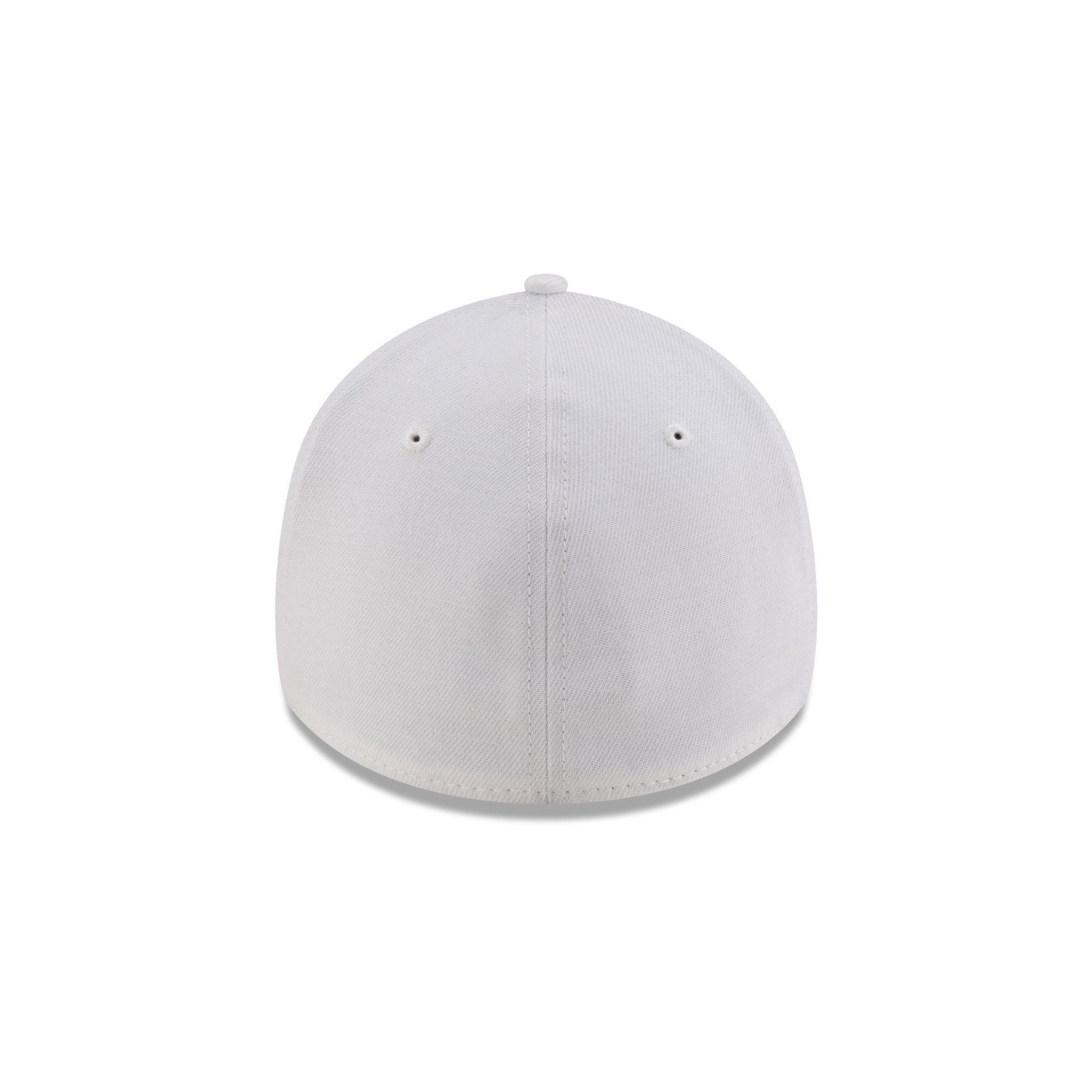 US Soccer White 39THIRTY Stretch Fit Hat Male Product Image