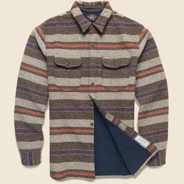 Preston Blanket Workshirt - Brown Product Image