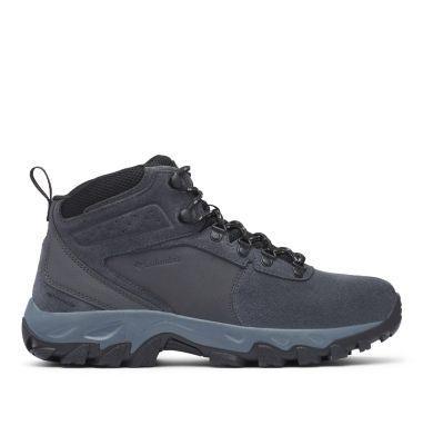 Columbia Newton Ridge Plus II Mens Waterproof Hiking Boots Grey Product Image