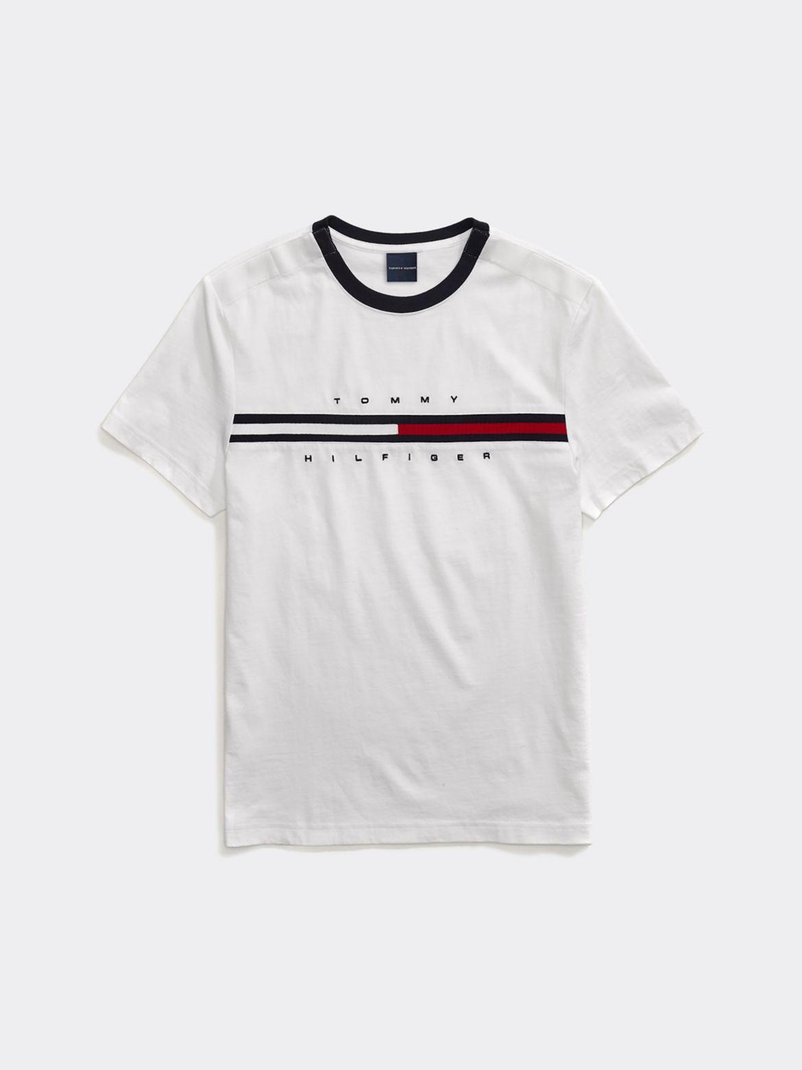 Tommy Hilfiger Men's Signature Stripe T-Shirt Product Image