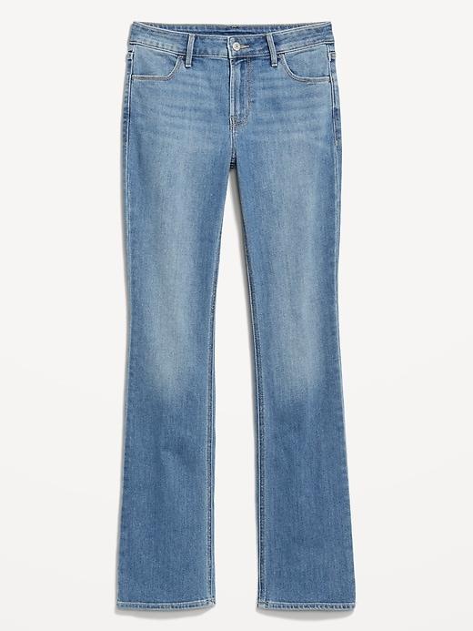 Mid-Rise Wow Boot-Cut Jeans Product Image