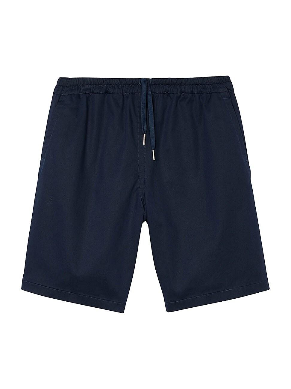 Sandro Mens New Gamma Regular Fit Cotton Blend Shorts Product Image