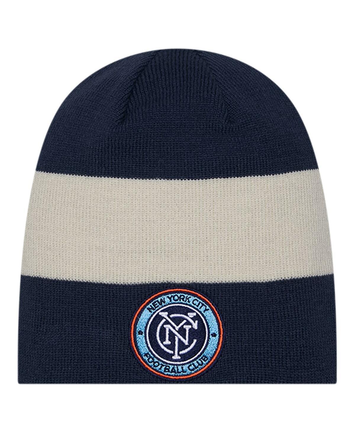 Mens New Era New York City FC 2024 Kick Off Collection Knit Beanie, Blue Product Image