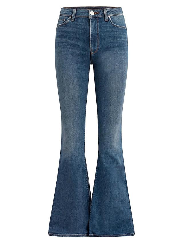 Womens Holly High-Rise Flare Jeans Product Image