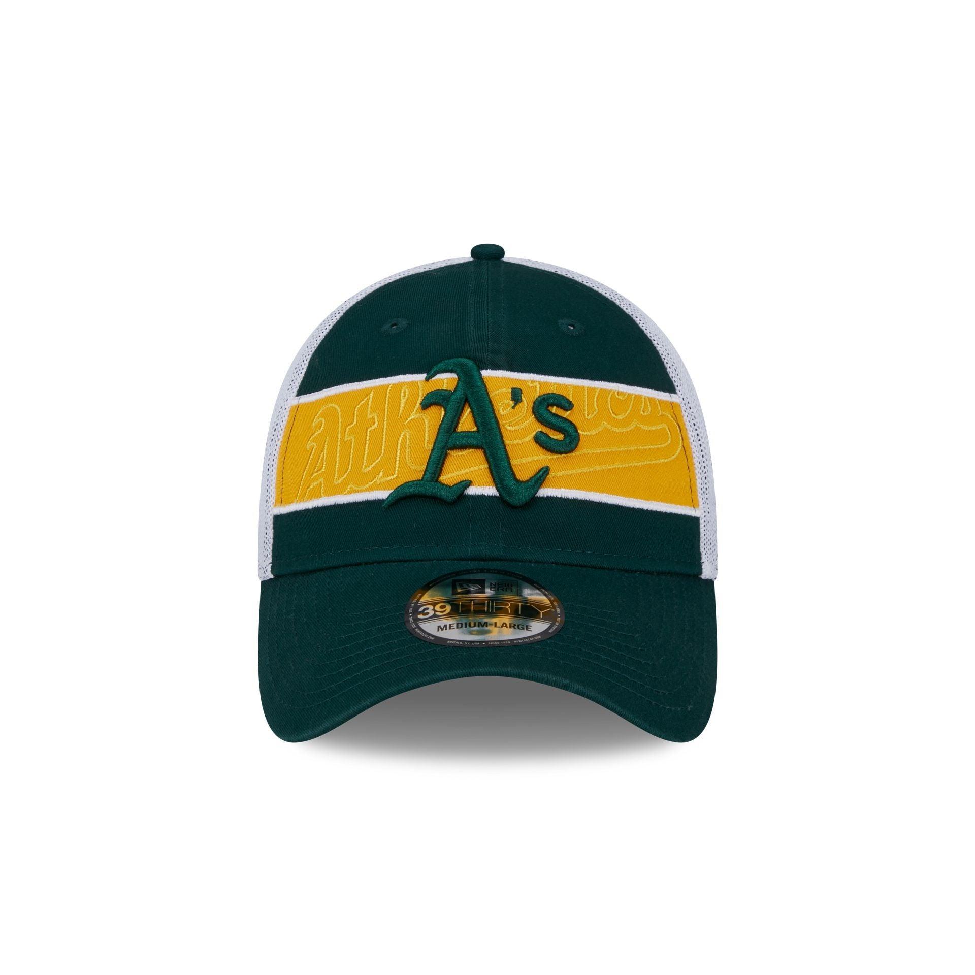 Oakland Athletics Banded 39THIRTY Stretch Fit Hat Male Product Image