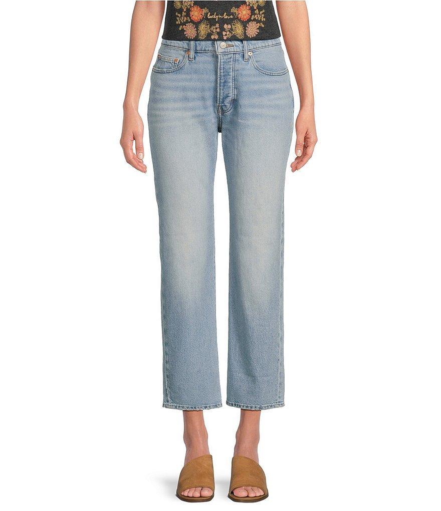 Lucky Brand 90s Mid Rise Relaxed Cropped Jean Product Image