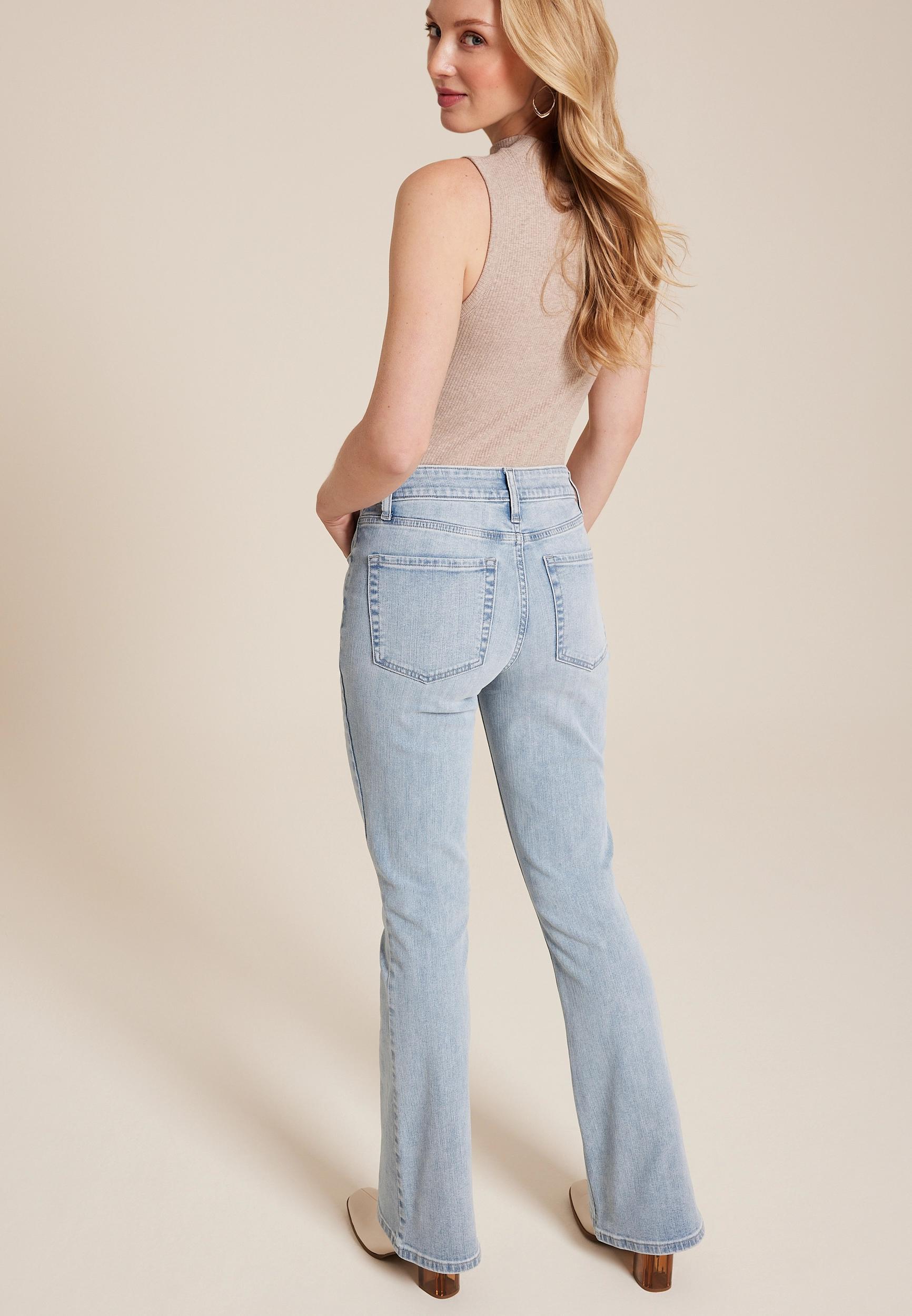 Classic High Rise Flare Jean Product Image