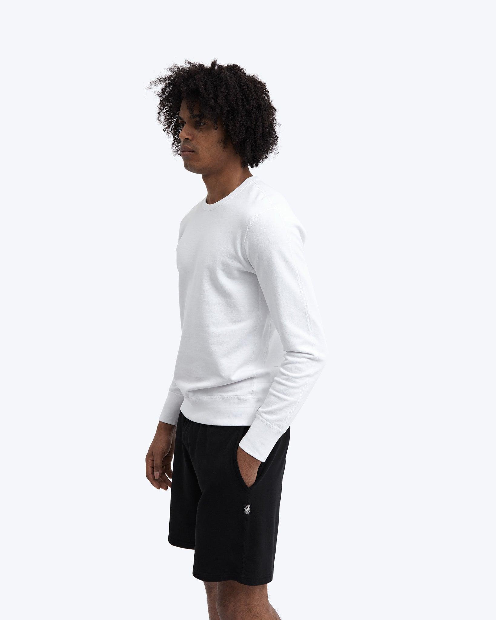 Lightweight Terry Slim Crewneck Male Product Image