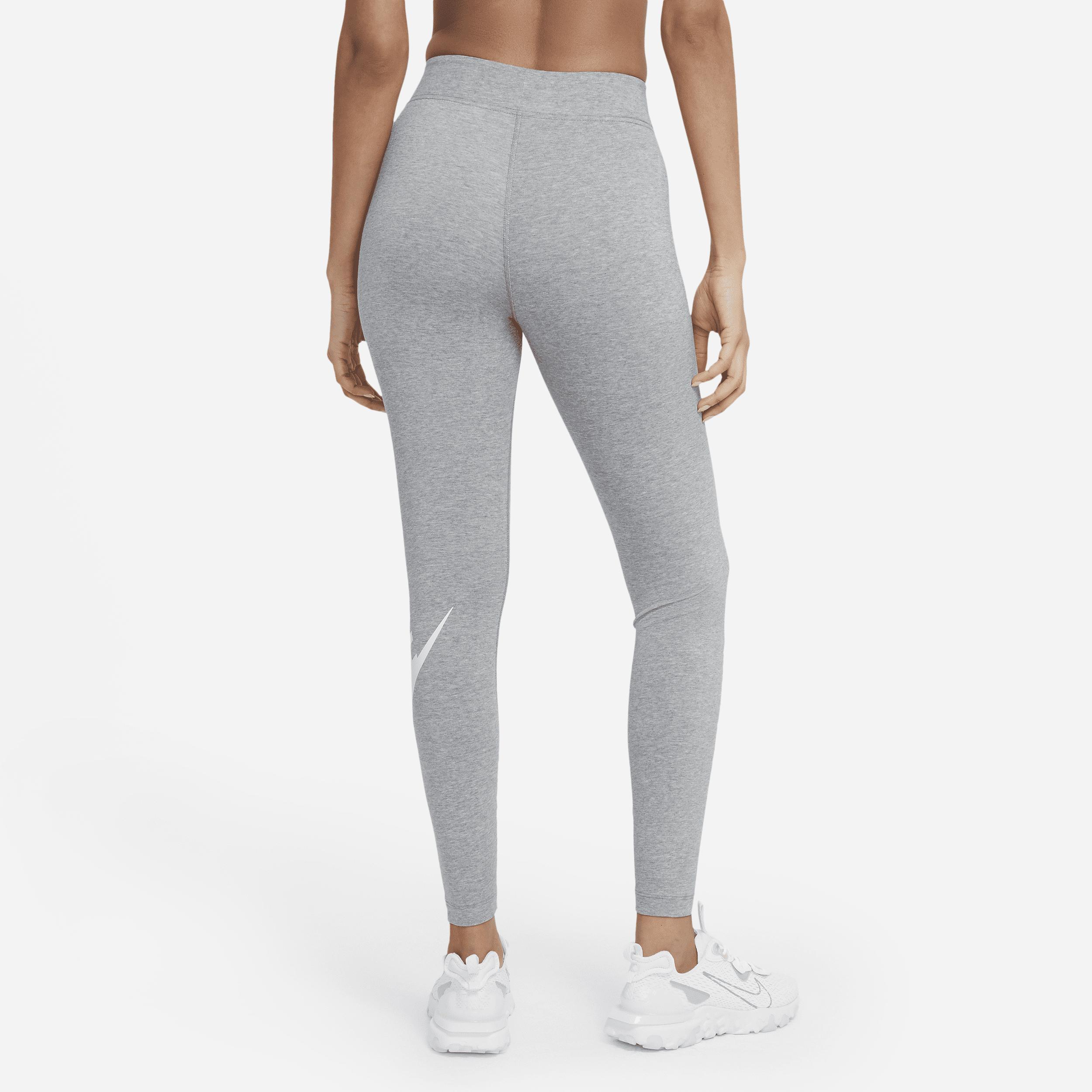 Nike Womens Nike Essential Leggings 2.0 - Womens Grey/White Product Image