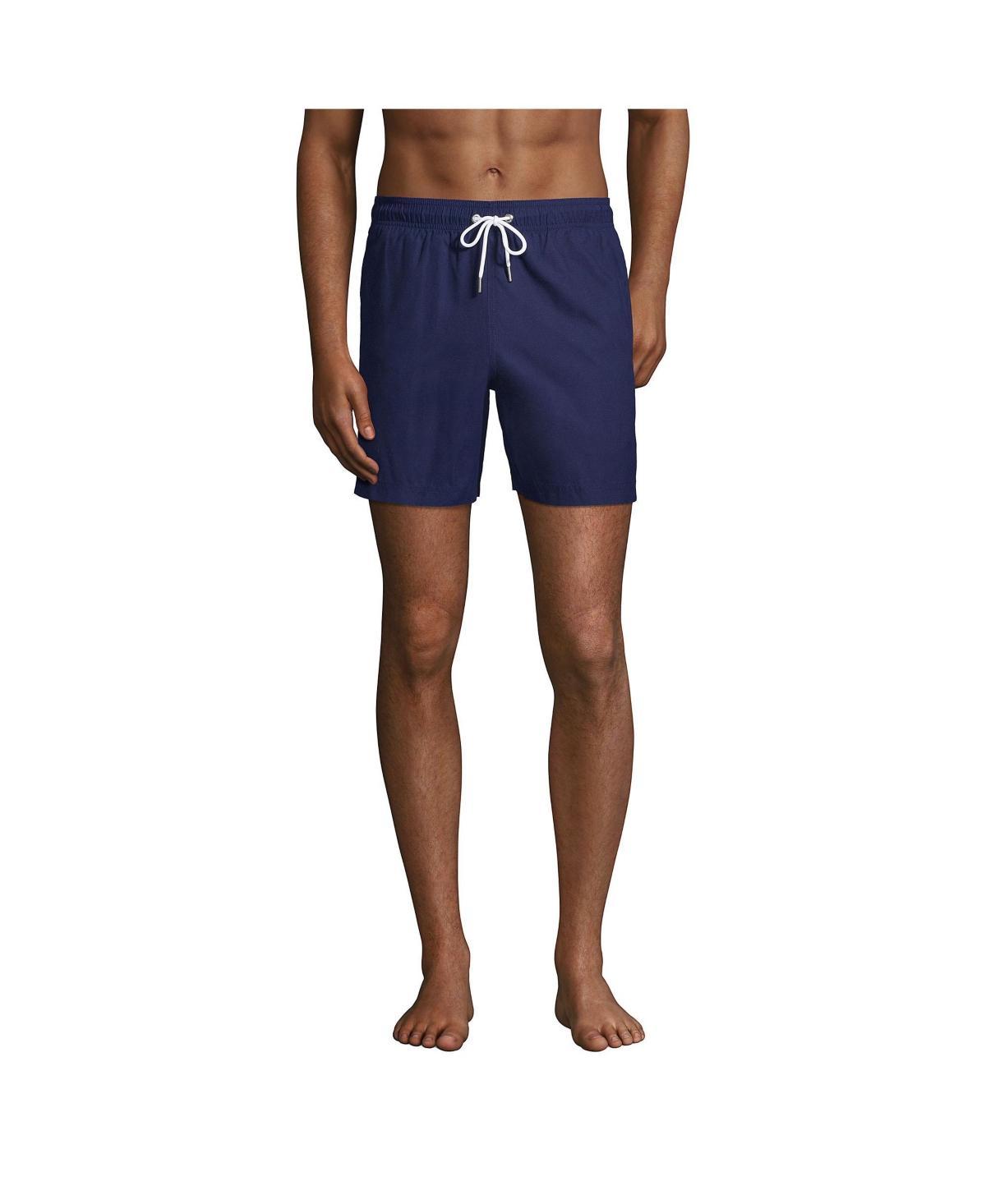 Mens Lands End 6-in. Swim Trunks Product Image