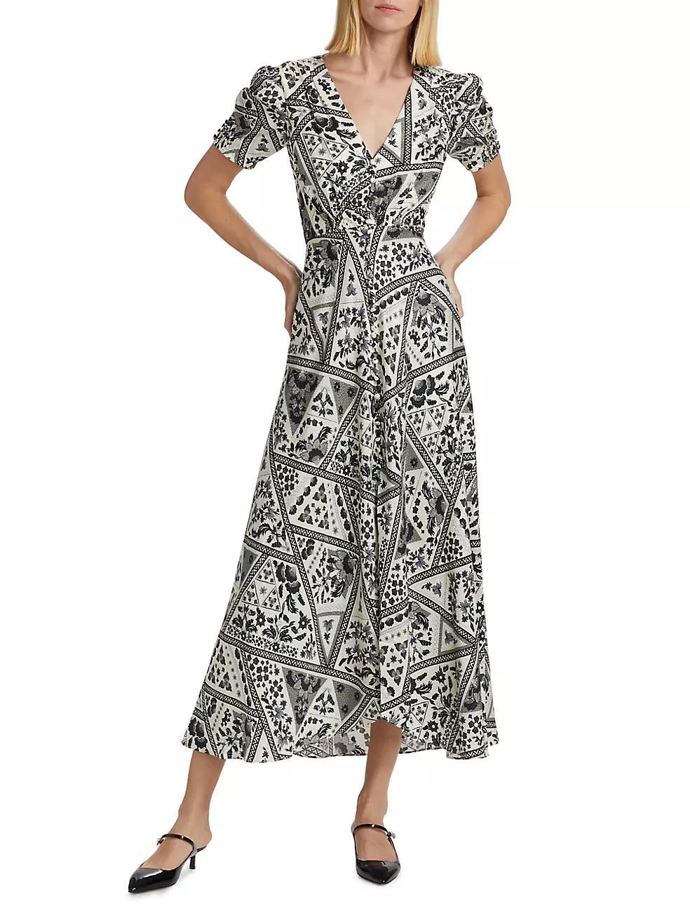 Lea Floral Maxi Dress Product Image