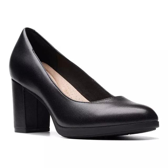 Clarks Womens Bayla Skip Slip-On Platform Dress Pumps Product Image