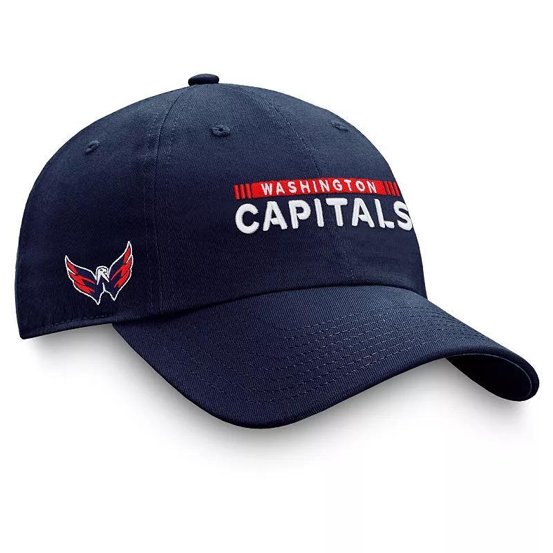 Mens Fanatics Navy Washington Capitals Authentic Pro Rink Adjustable Hat Product Image