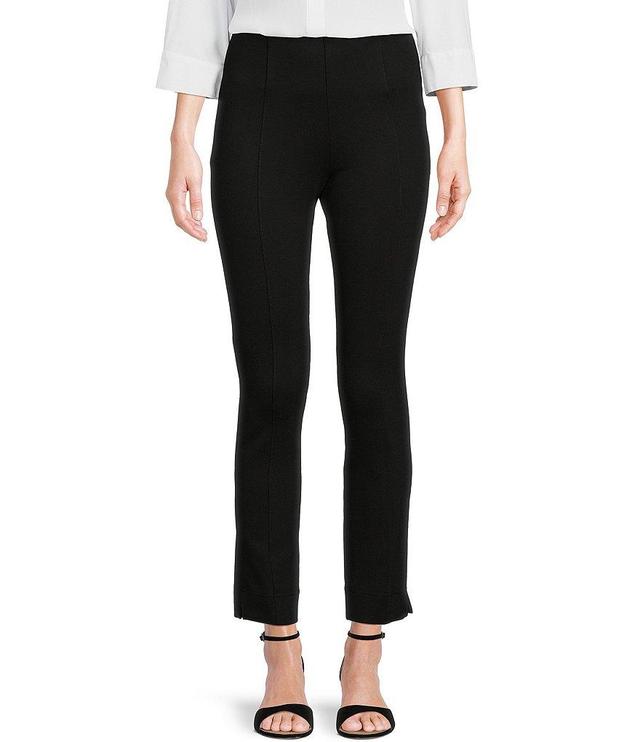 Slim Factor by Investments Coordinating Ponte Knit Ankle Skinny Pants Product Image