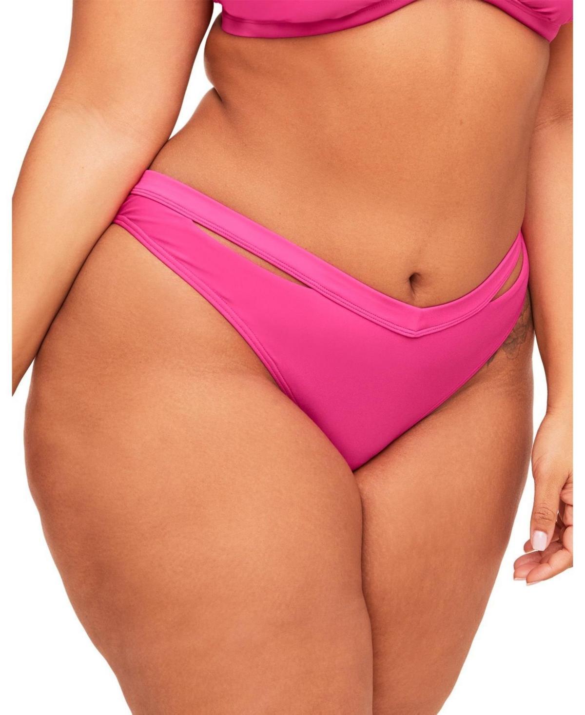 Demi Womens Plus-Size Swimwear Bikini Bottom Product Image