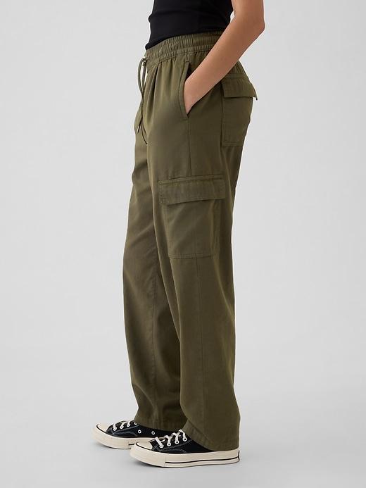 Twill Easy Cargo Pants Product Image