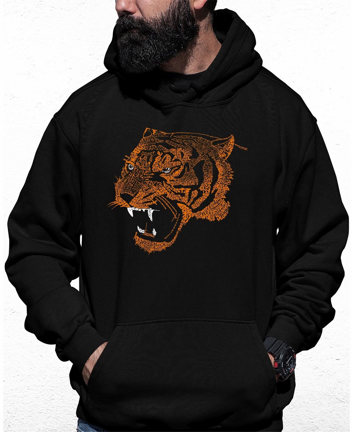 Mens Beast Mode Word Art Hooded Sweatshirt Product Image