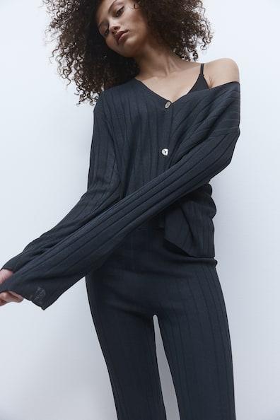 Rib-knit Cardigan product image