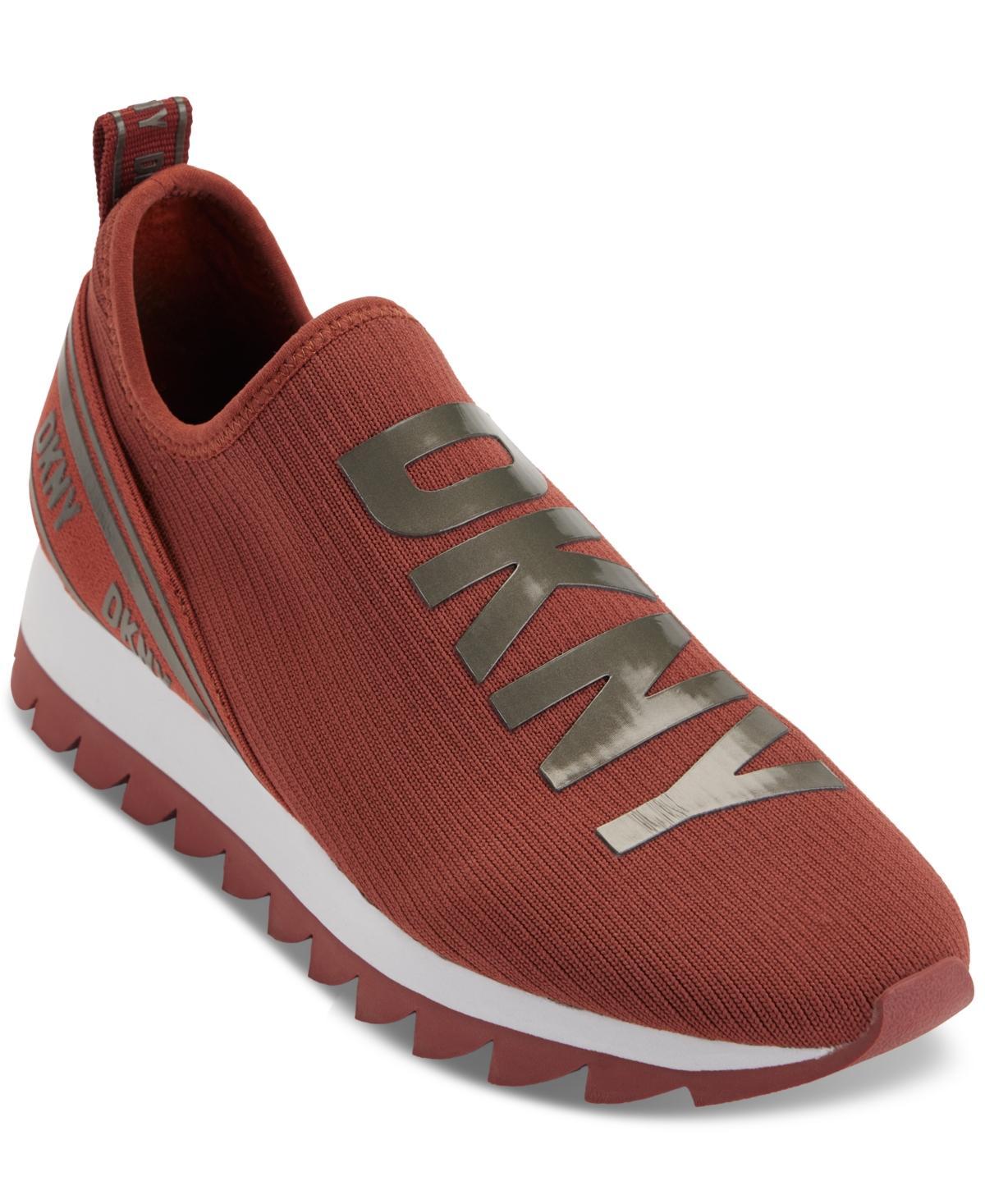 Dkny Womens Abbi Logo Slip-On Running Sneakers Product Image