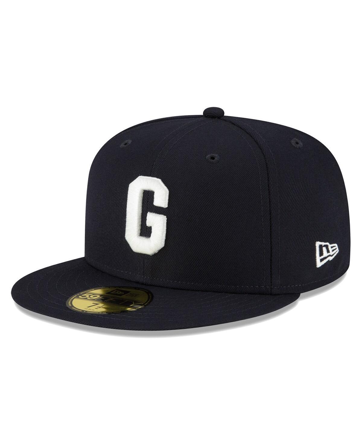 Mens New Era Navy Homestead Grays Turn Back The Clock 59FIFTY Fitted Hat Product Image