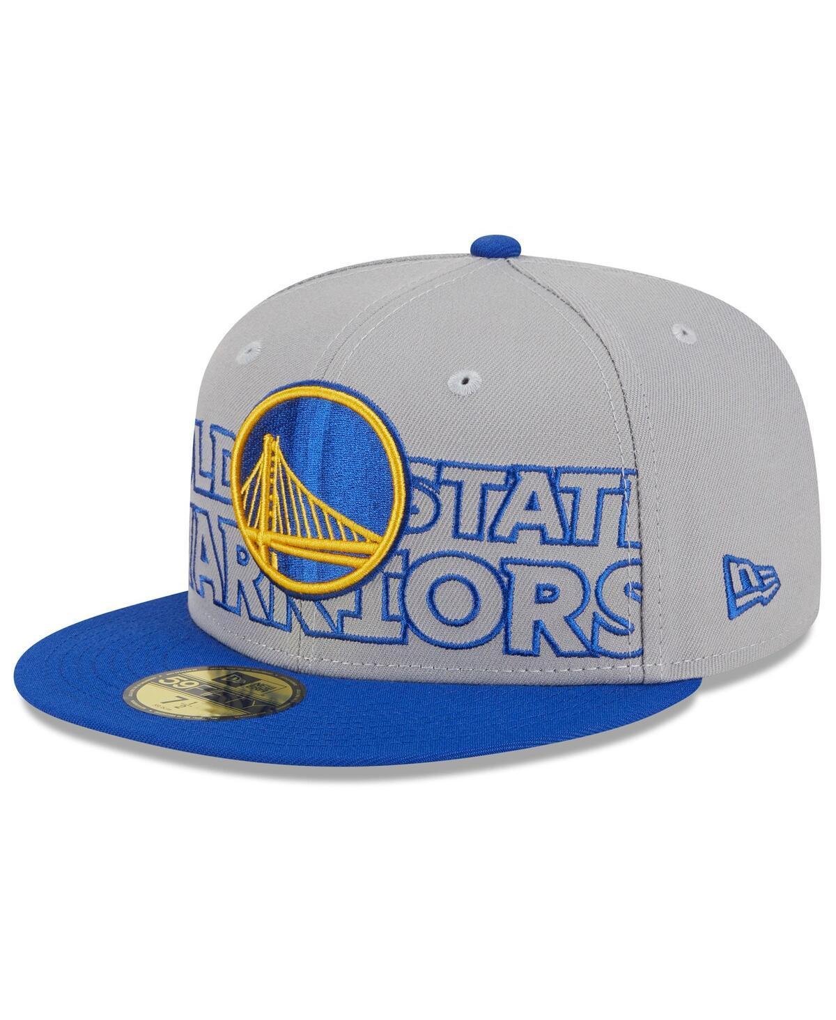 Mens New Era Gray Golden State Warriors 2023 Nba Draft Two-Tone 59FIFTY Fitted Hat - Gray Product Image