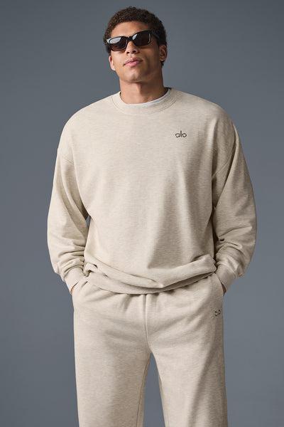 Accolade Crew Neck Pullover - Oatmeal Heather Product Image