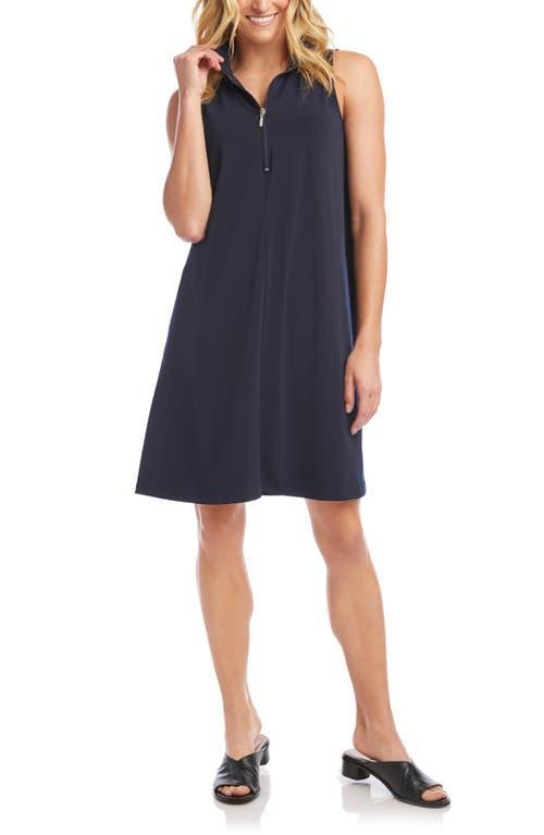 Karen Kane Travel Half Zip Shift Dress Product Image