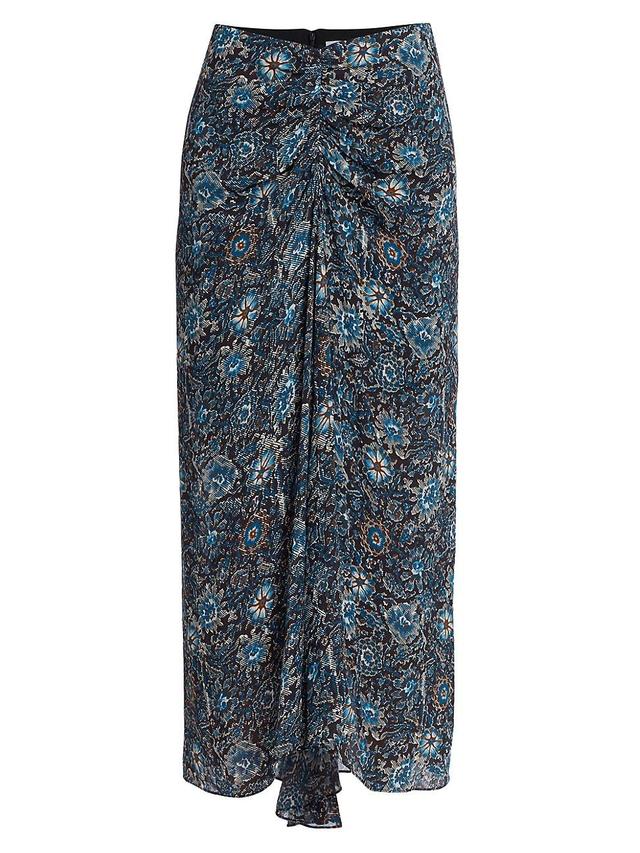 Veronica Beard Limani Floral Maxi Skirt Product Image