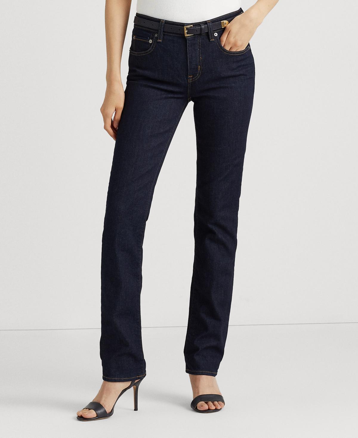 Lauren Ralph Lauren Super Stretch Premier Straight Jeans, Regular and Short Lengths Product Image